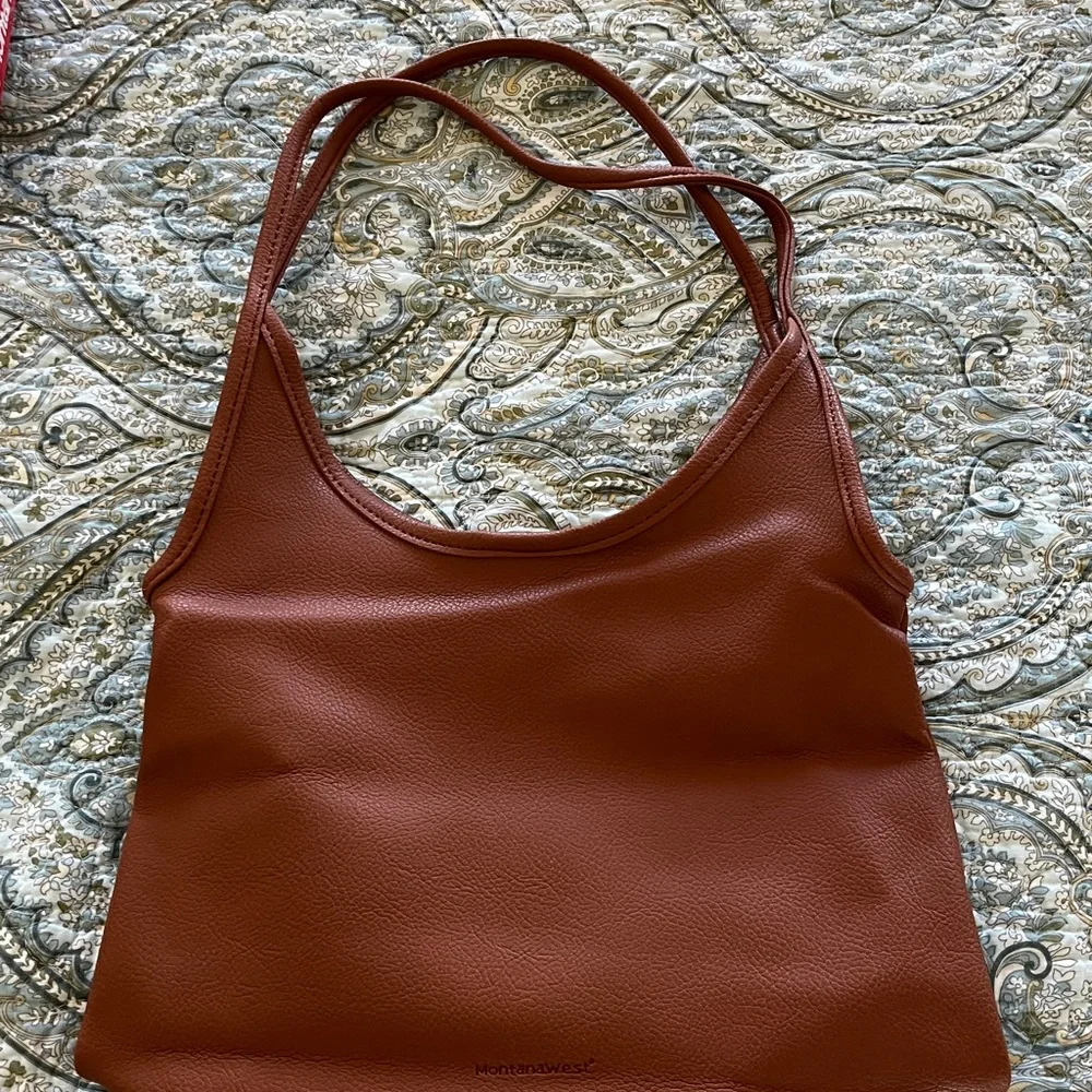 Montana West Vegan Hobo Shoulder Bag NEW